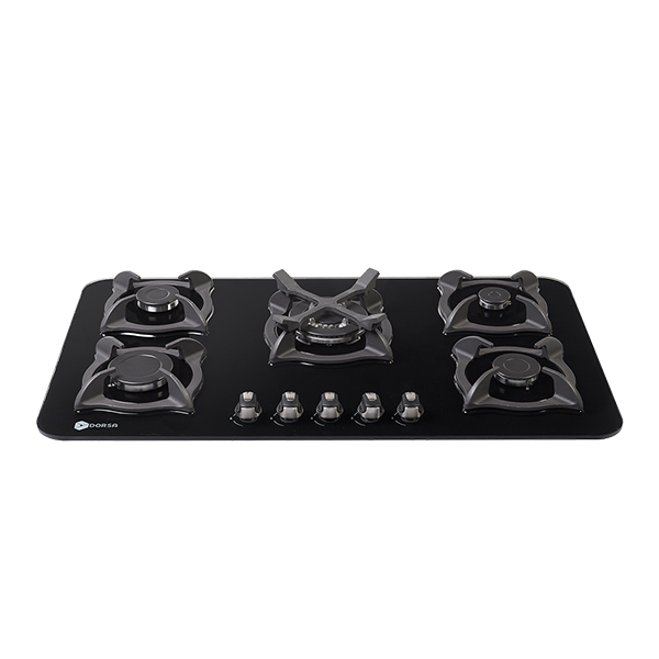 اجاق گاز صفحه ای درسا مدل DG2104-5M شیشه ای 5 شعله