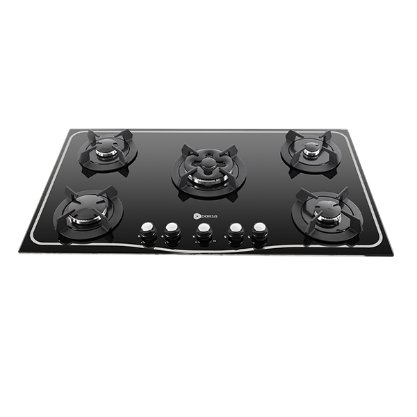 اجاق گاز صفحه ای درسا مدل DG2112-5M شیشه ای 5 شعله