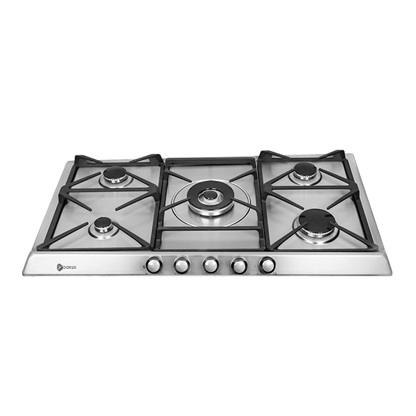 اجاق گاز صفحه ای درسا مدل DG2209-5M استیل 5 شعله ای