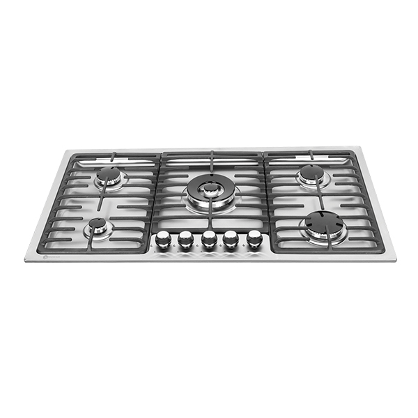 اجاق گاز صفحه ای درسا مدل DG2210-5M استیل 5 شعله ای