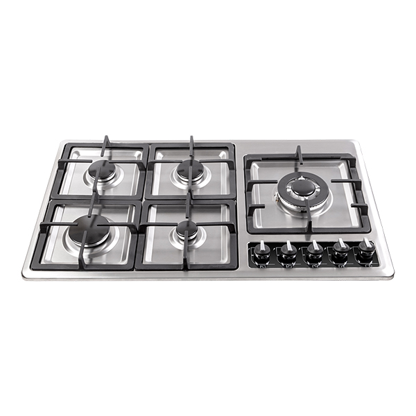 اجاق گاز صفحه ای درسا مدل DG2302-5R استیل شیشه ای 5 شعله
