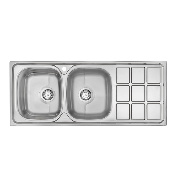سینک ظرفشویی فانتزی توکار درسا مدل DS 3101-120