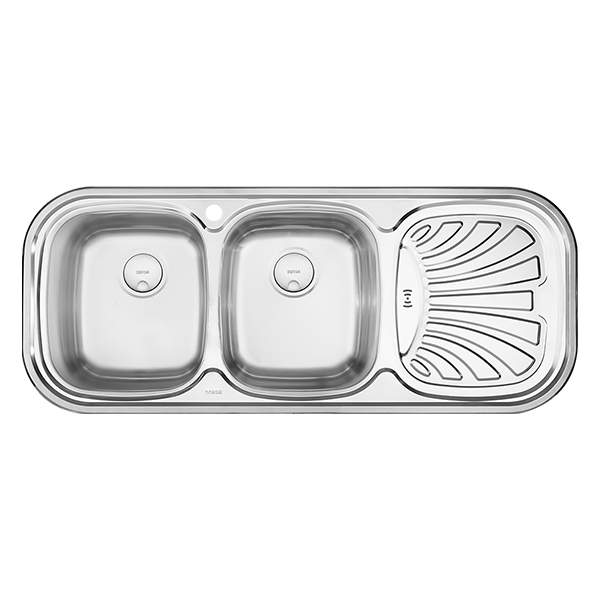 سینک ظرفشویی فانتزی توکار درسا مدل DS 3104-120