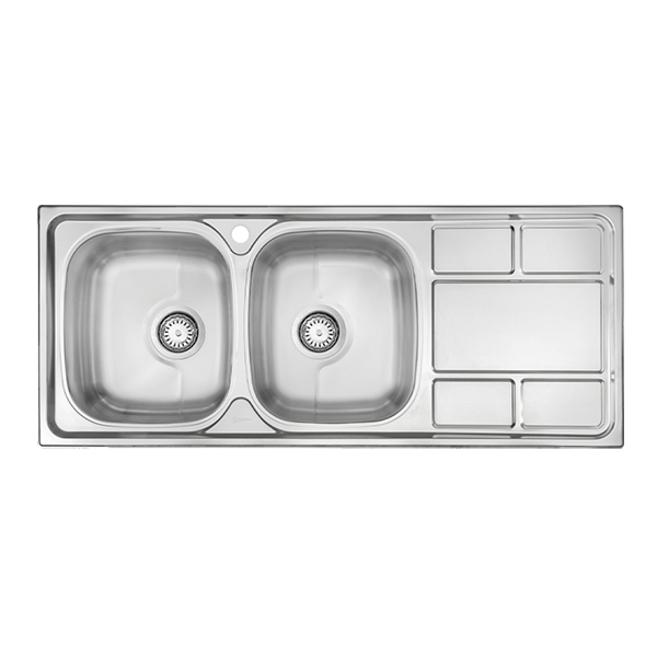 سینک ظرفشویی فانتزی توکار درسا مدل DS 3107-120