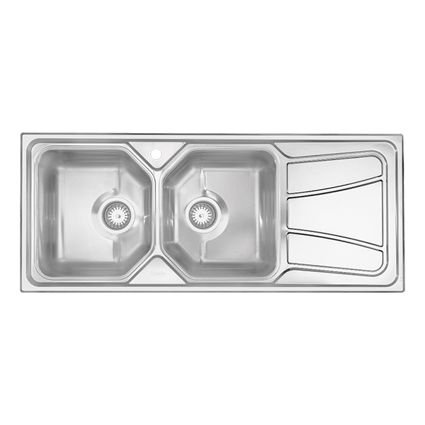 سینک ظرفشویی فانتزی توکار درسا مدل DS 3111-120