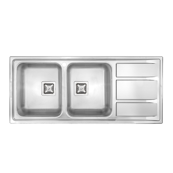 سینک ظرفشویی فانتزی توکار درسا مدل DS 3112-116