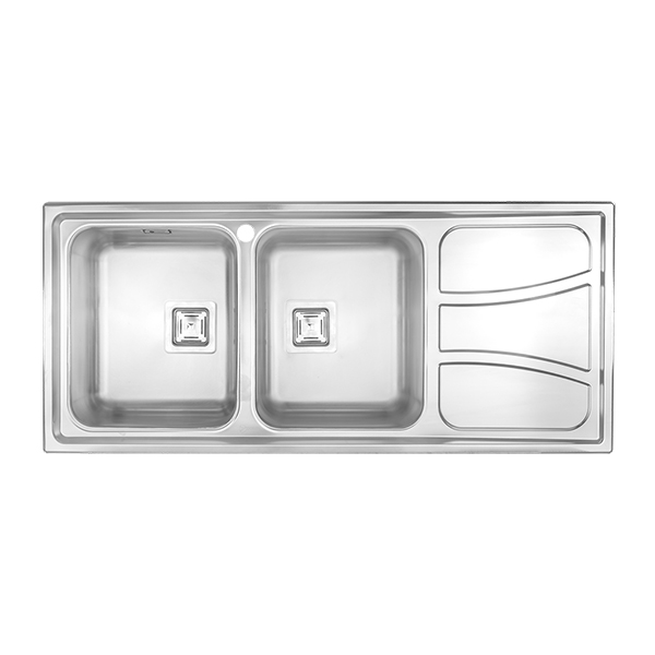 سینک ظرفشویی فانتزی توکار درسا مدل DS 3115-116