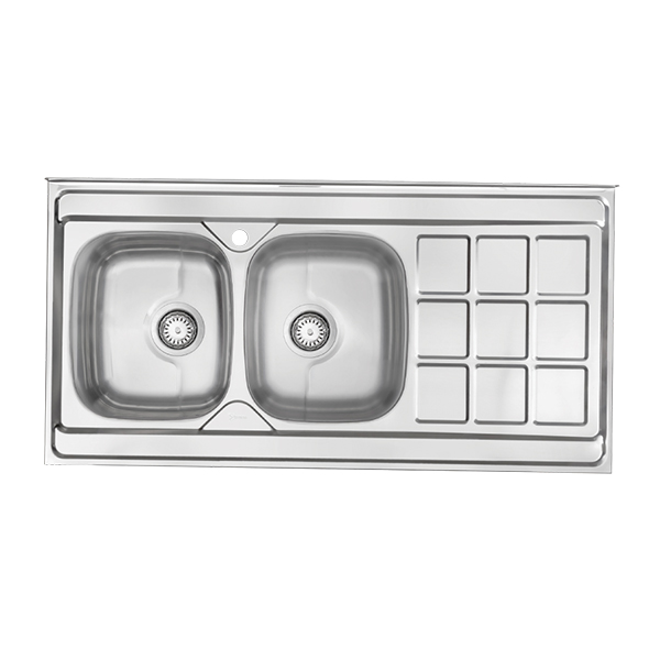 سینک ظرفشویی فانتزی روکار درسا مدل DS 3201-120