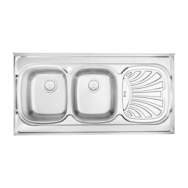 سینک ظرفشویی فانتزی روکار درسا مدل DS 3204-120