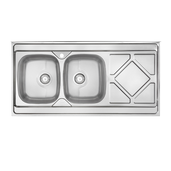 سینک ظرفشویی فانتزی روکار درسا مدل DS 3208-120
