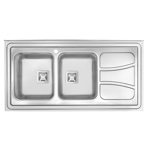 سینک ظرفشویی فانتزی روکار درسا مدل DS 3215-120
