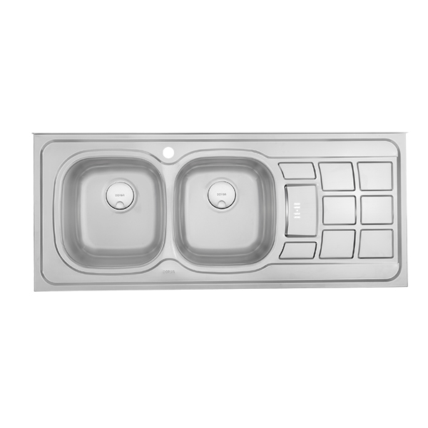 سینک ظرفشویی فانتزی روکار درسا مدل DS 3216-120
