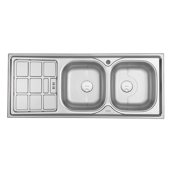 سینک ظرفشویی نیمه فانتزی توکار درسا مدل DS 3305-120