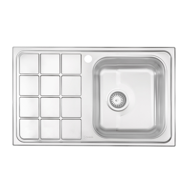 سینک ظرفشویی نیمه فانتزی توکار درسا مدل DS 3318-80
