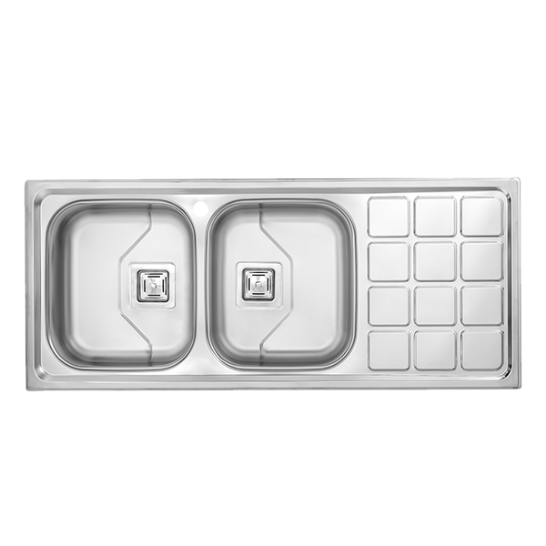 سینک ظرفشویی نیمه فانتزی توکار درسا مدل DS 3318-120