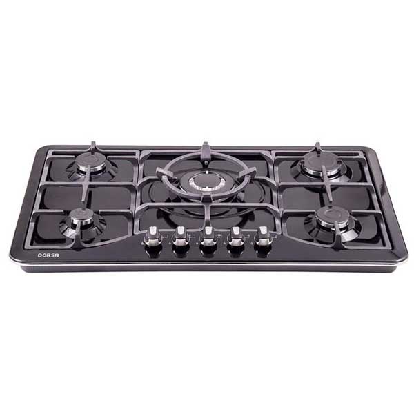اجاق گاز صفحه ای درسا مدل DG2400-5M لعابی 5 شعله