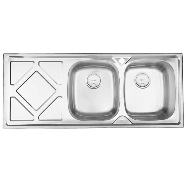 سینک ظرفشویی فانتزی توکار درسا مدل DS 3108-120