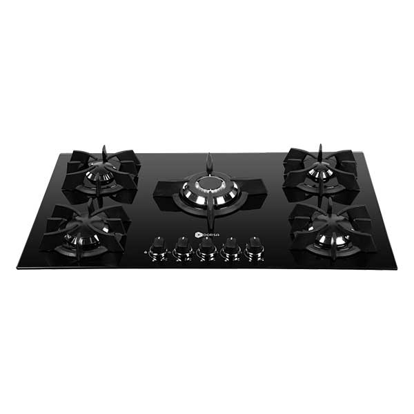 اجاق گاز صفحه ای درسا مدل DG2115-5M شیشه ای 5 شعله
