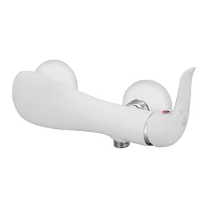 شیر توالت اهرمی کاویان مدل کارن سفید