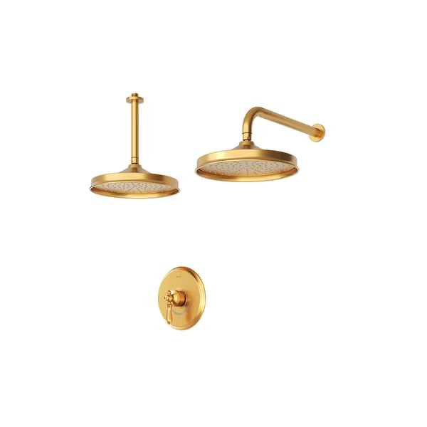 دوش توکار شودر مدل زیگموند BRASS تیپ یک