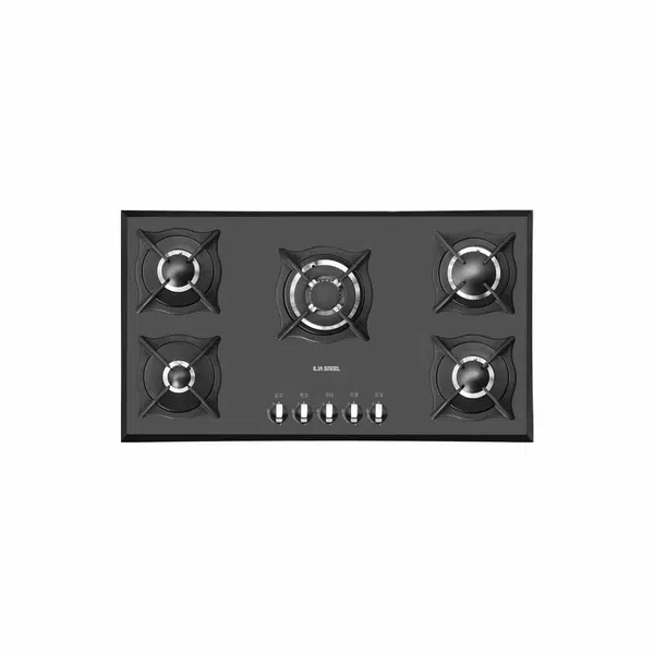 اجاق گاز شیشه ای ایلیا استیل مدل G518