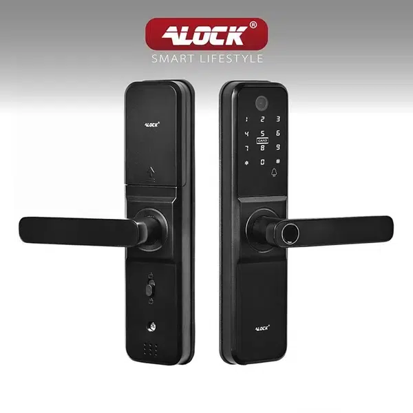 دستگیره اثر انگشتی دوربین دار ALOCK مدل  S300+ camera
