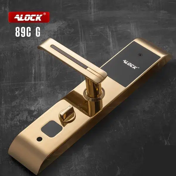 ٰدستگیره کارتی هتلی ALOCK مدل 89C Gold (آفلاین)