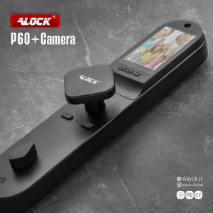 دستگیره چشمی دار و قفل اثر انگشتی دیجیتال ALOCK مدل P60+ Camera B