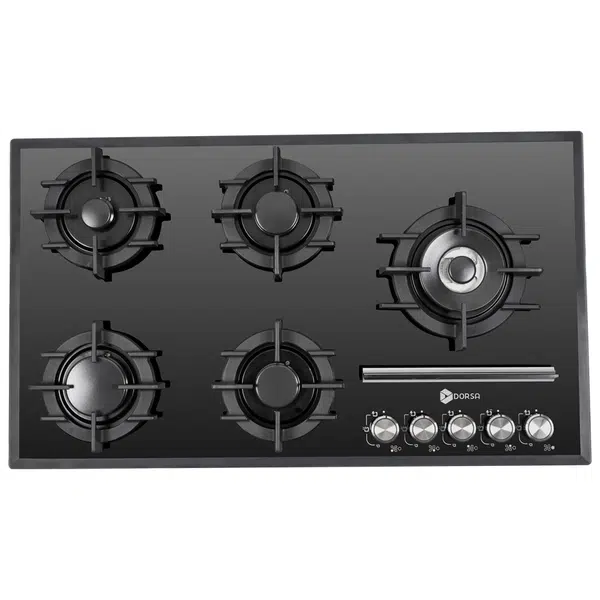 اجاق گاز شیشه ای درسا مدل DG2116-5R